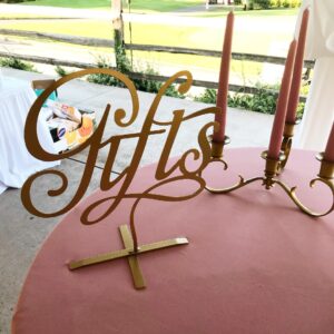 Gifts Sign
