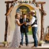 rustic cedar arch rental houston