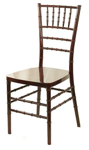Brown chiavari chair