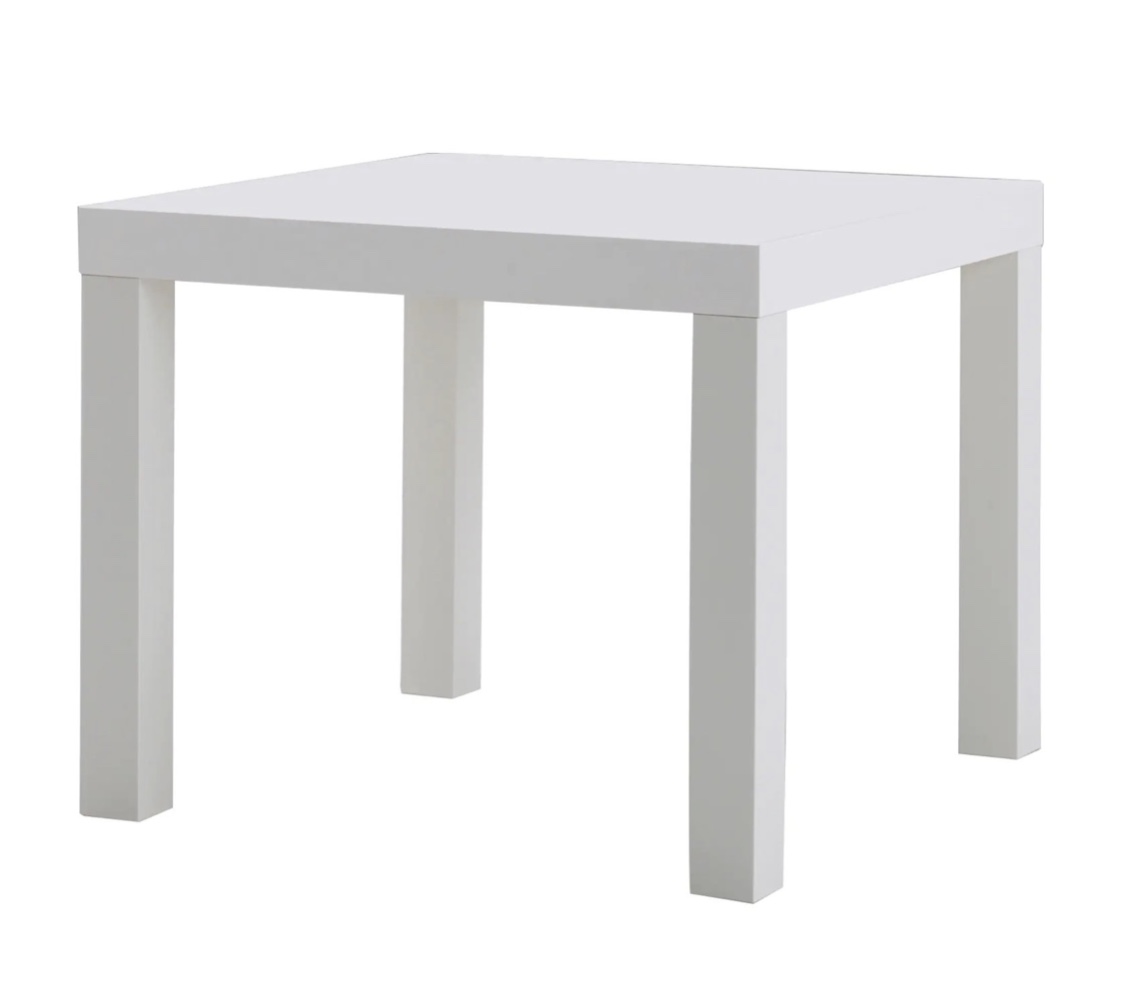 White Cocktail Table