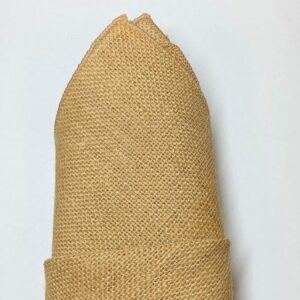 BROWN BURLAP NAPKIN