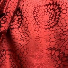 CRANBERRY DAHLIA  TABLECLOTH