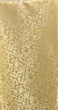 GOLD PRINT TABLECLOTH