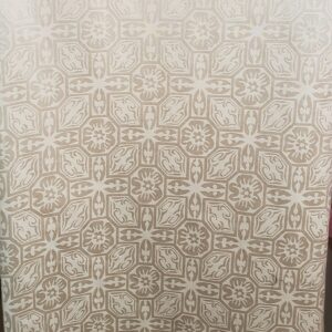 IVORY HIBISCUS  TABLECLOTH