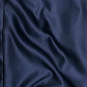 NAVY SATIN NAPKIN