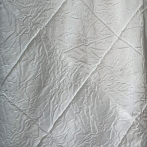 WHITE PINTUCK CRUSH 96x172  TABLECLOTH