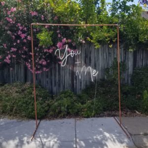 Copper Arch (7.5 feet tall x 6 feet wide)