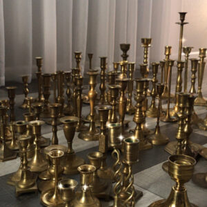 Brass / gold Candle Holders