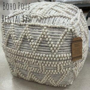 Boho Pouf