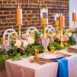 Pink Rectangle Table Cloth 72” x 120”