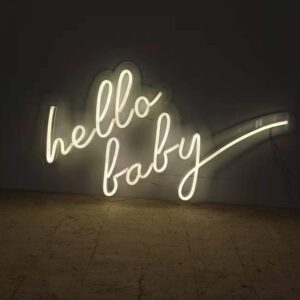 Hello Baby Neon Sign