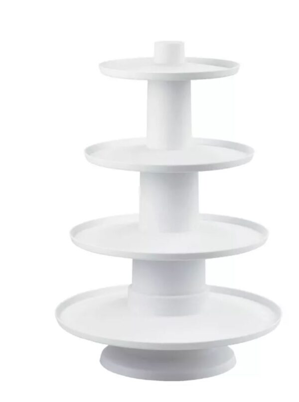 4 tier cupcake tower