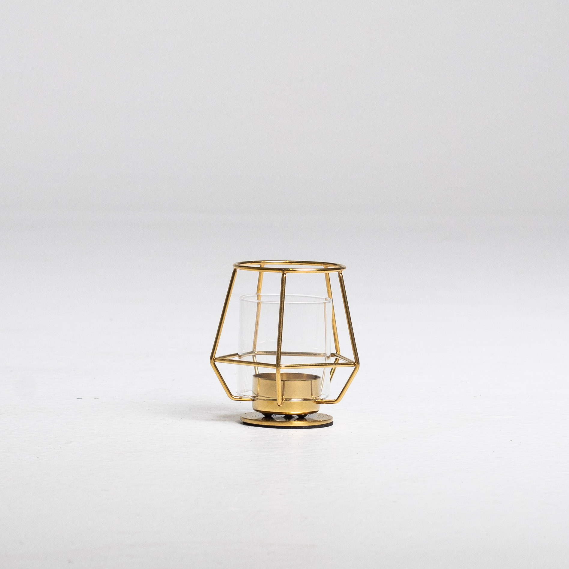 GoldGeometricTealight