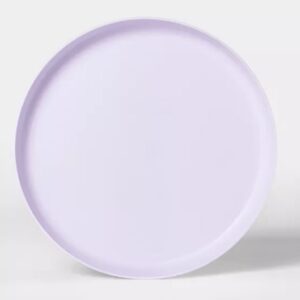 Lilac Plastic Dinner Plate