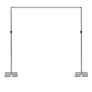Pipe and Drape Backdrop 12ft Wide 10ft Tall