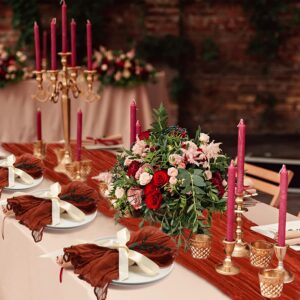 Terracotta Gauze Runners