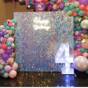 Iridescent Sequin Backdrop/Wall