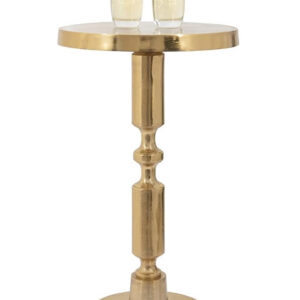 Gold Metal Accent/Side/Cocktail Table
