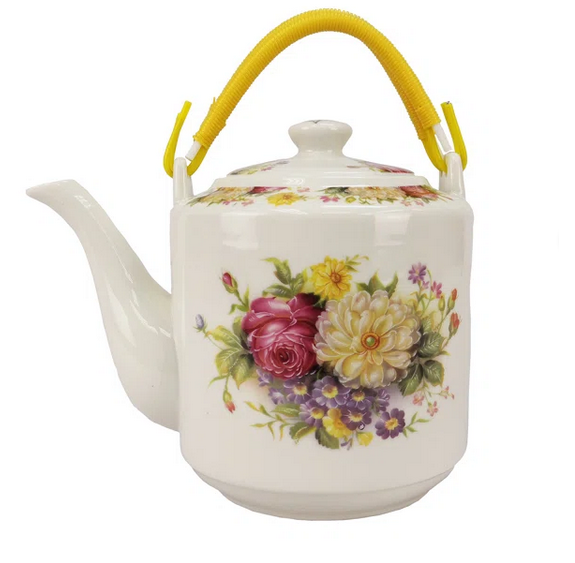 HeavenlyFlower Teapot01-Yellow68oz HeavenlyFlower Teapot01-Yellow68oz