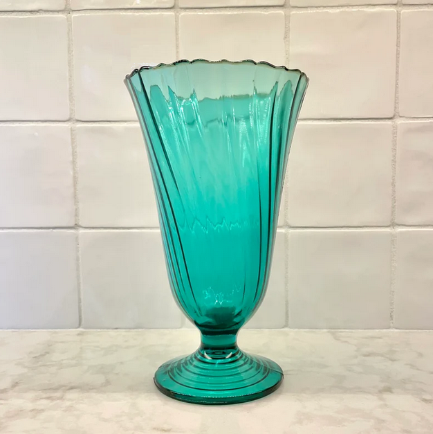 UltramarineVase-BlueGreen-8in UltramarineVase-BlueGreen-8in