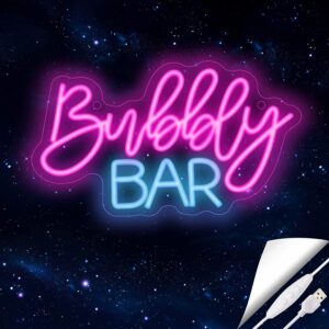 Bubbly Bar LED Neon Sign
