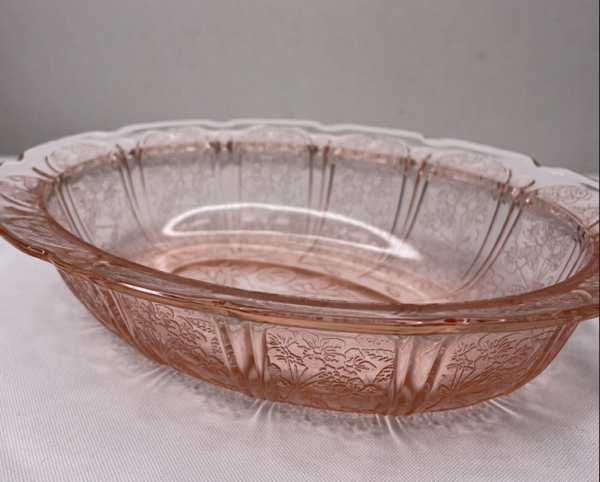 Jeannette-CherryBlossom-OvalServing Bowl01-PeachPink