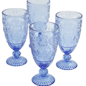 The Pioneer Woman Amelia Blue Goblet 14.7oz