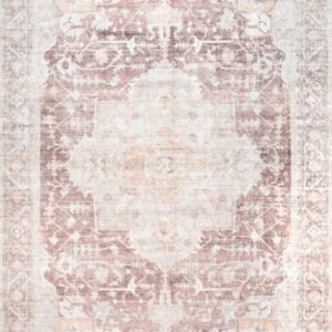 Vintage Pink Area Rug