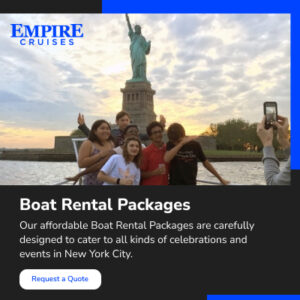 NYC party boat rental