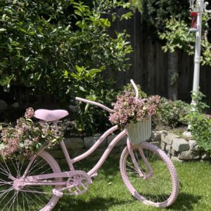 Decorative Garden Floral Bike
