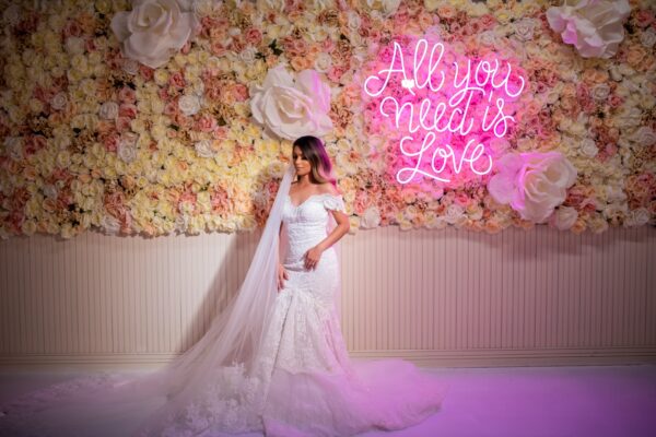 all you need is love neon sign