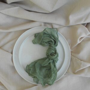 Sage Green Cheesecloth Napkin