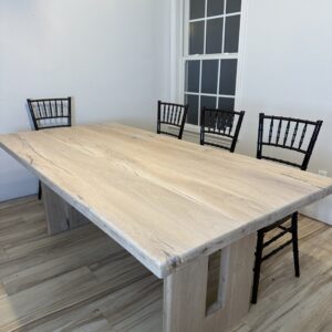 White oak table