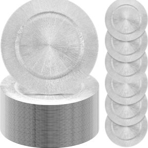 Sliver Charger Plates